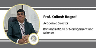 Radiant Institute of Management and Science, Indore, Academic Director: Prof. Kailash Bagzai Interview